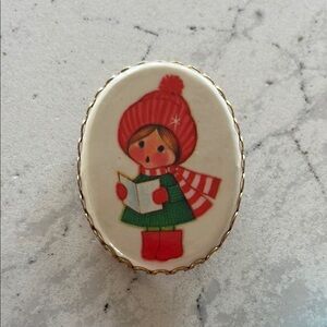 Vintage Hallmark Christmas Brooch